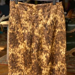 J. Crew Tortoise Shell Pencil Skirt